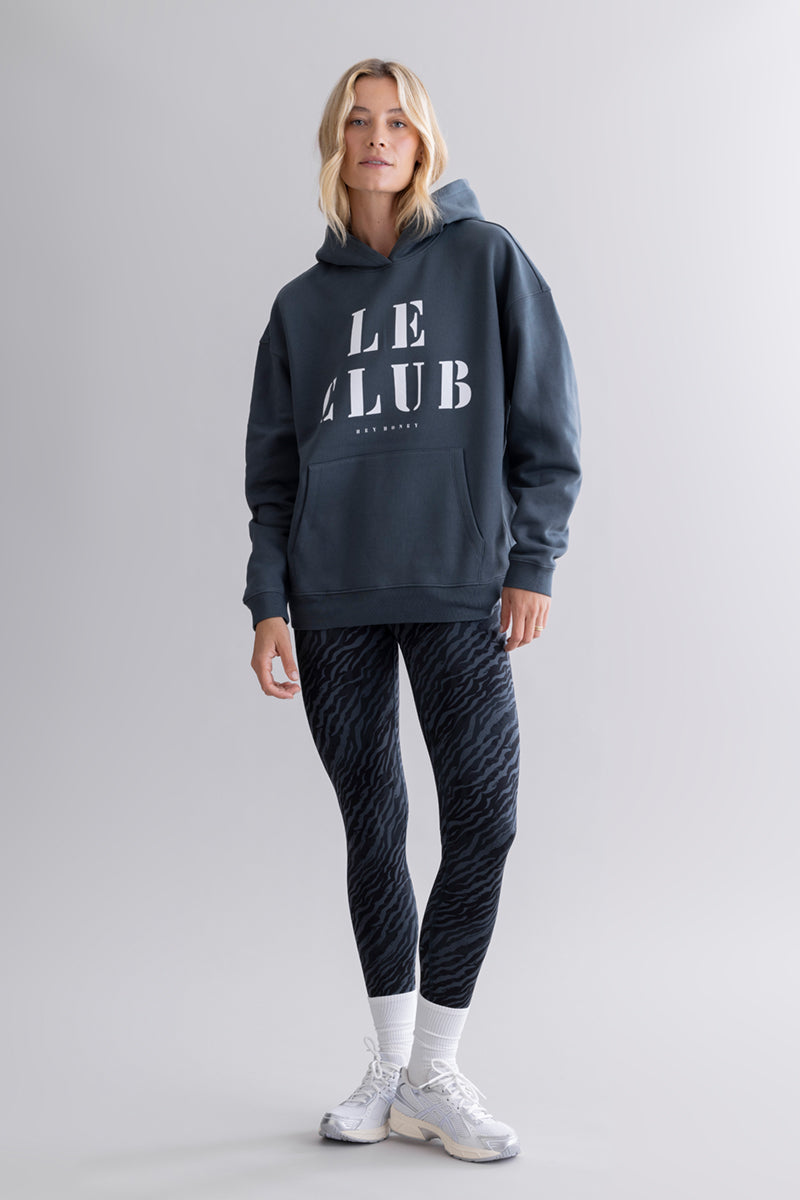 Hoodie Teal "Le Club"