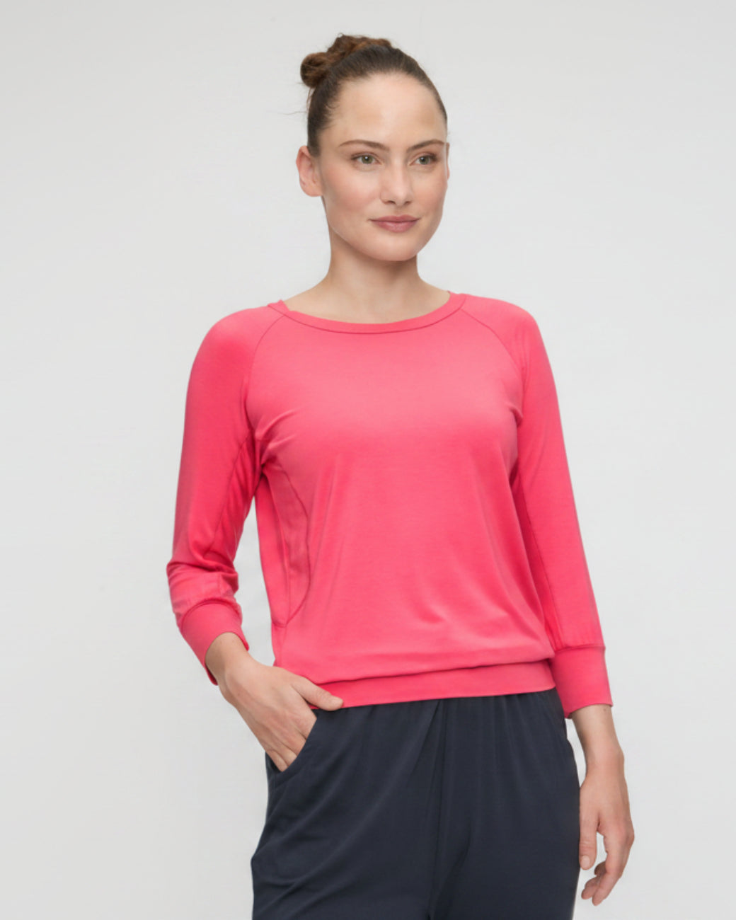 Midi Flow Shirt - Raspberry