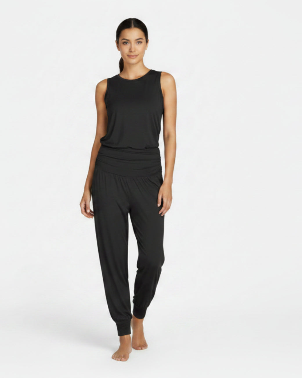 Long Yogapants Flow - Black