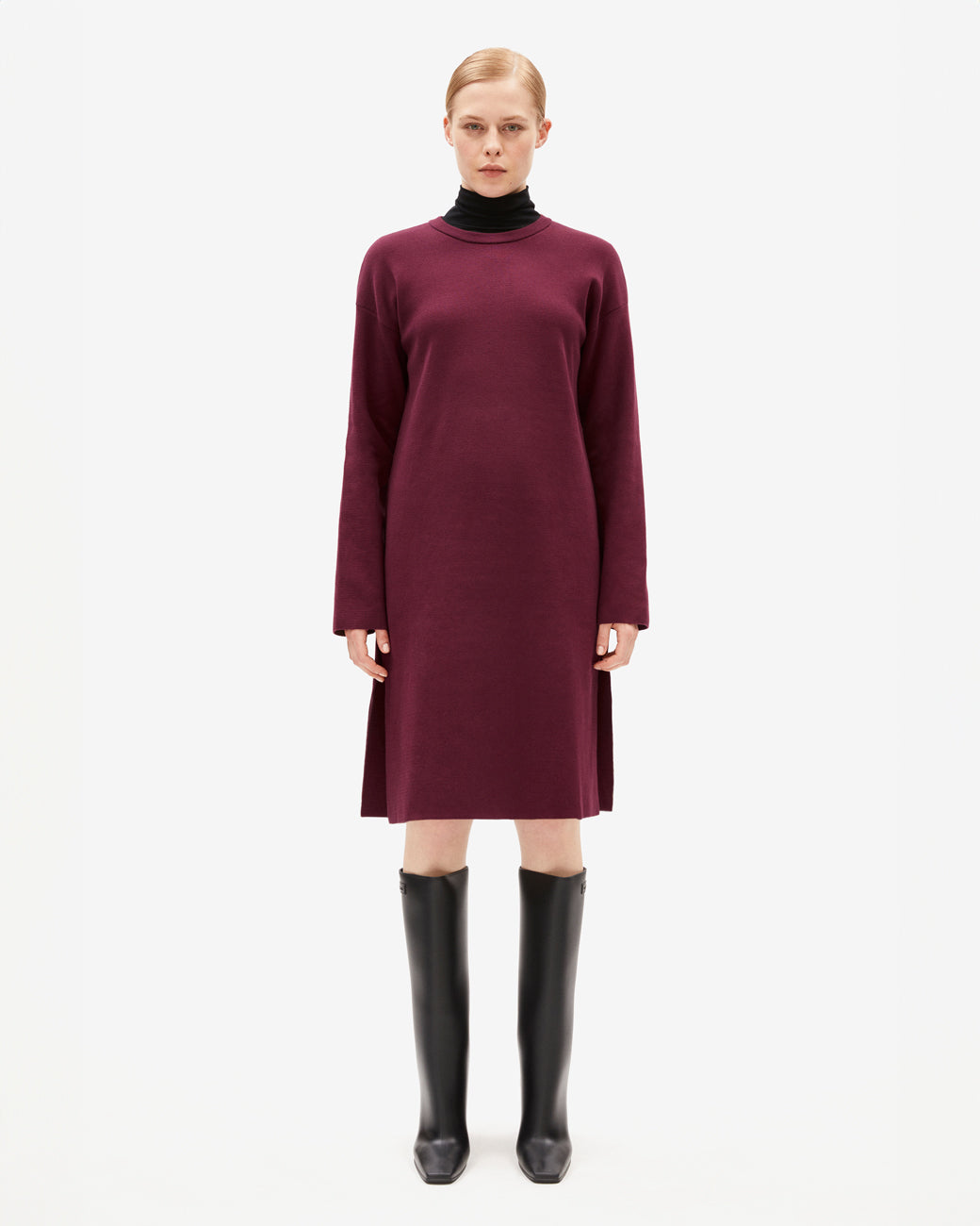 Armedangels Strickkleid ROSANNIAAS - Cranberry Juice