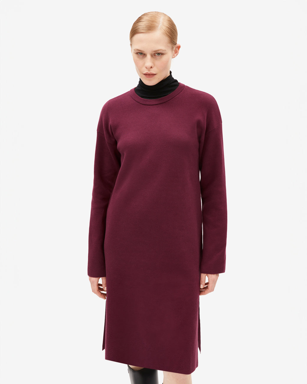 Armedangels Strickkleid ROSANNIAAS - Cranberry Juice