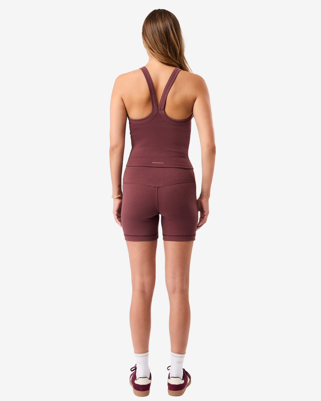 Biker Shorts - Rosewood