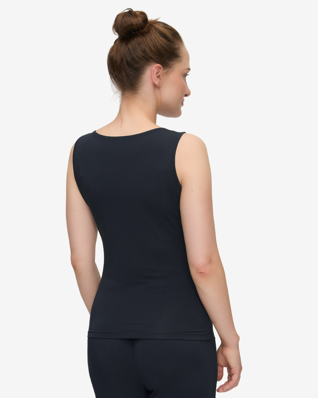 Boat Neck Top - Black