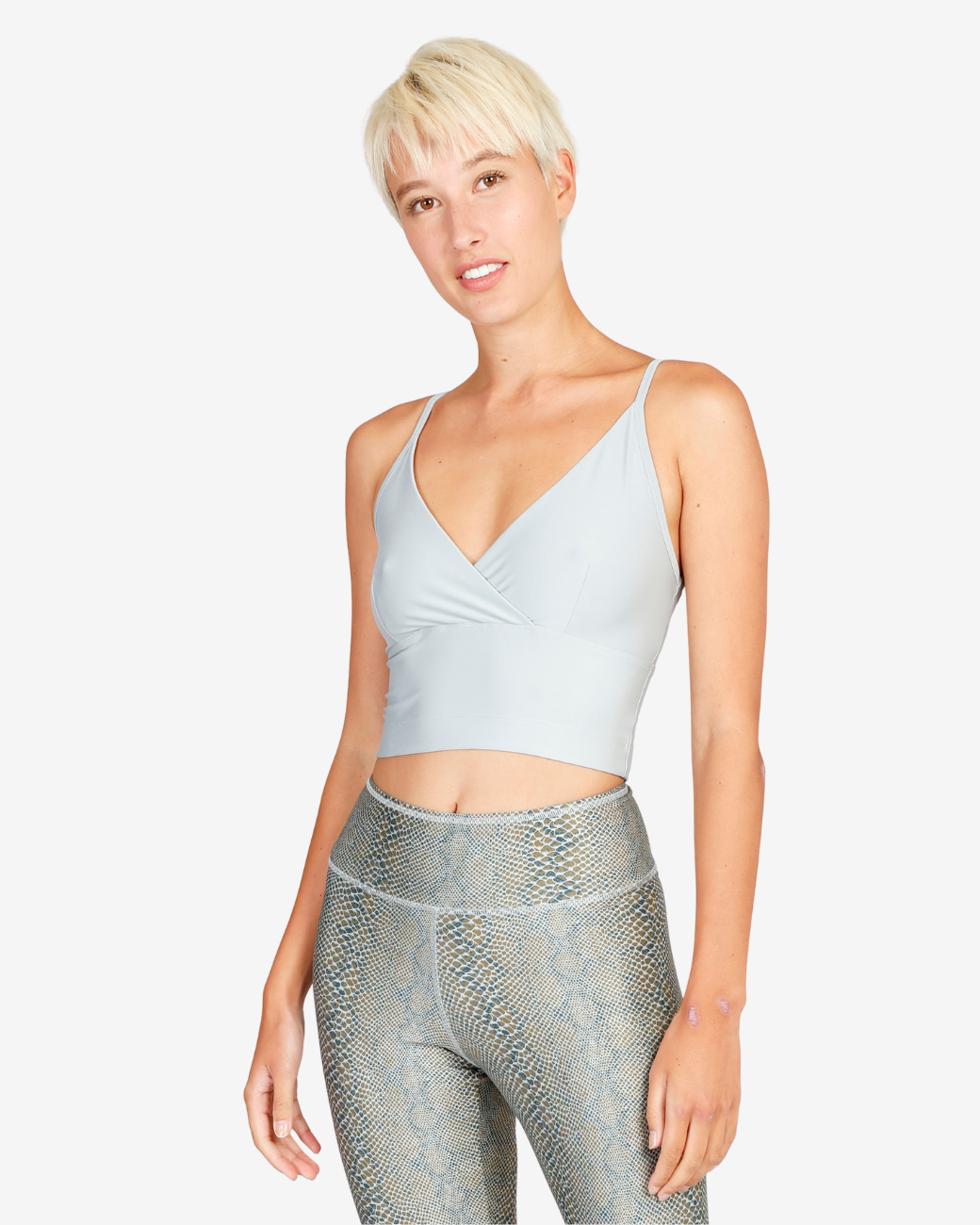Lux Crop Top stone