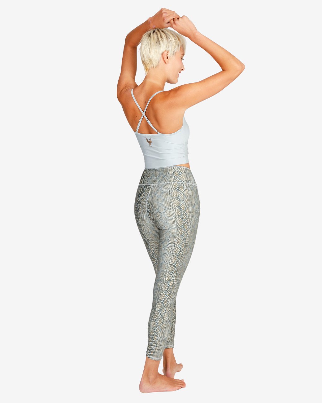 Lux Crop Top stone