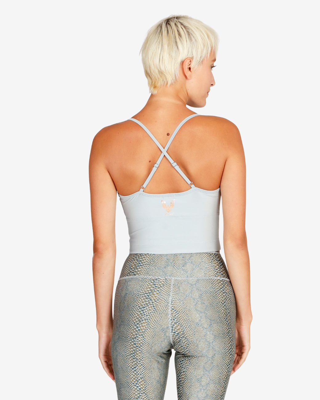 Lux Crop Top stone