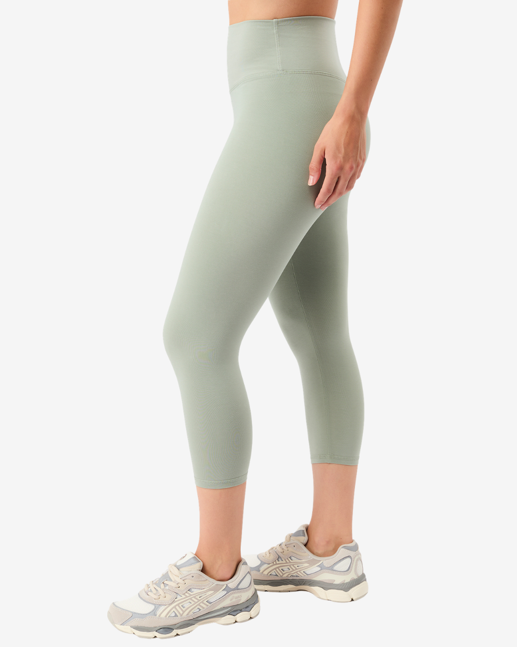 Best Cropped Leggings - Mineral