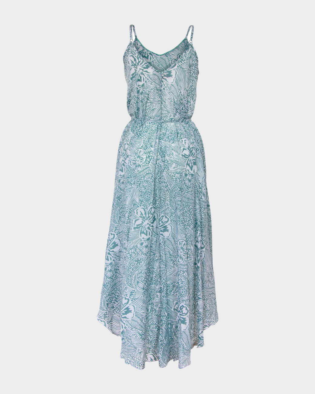 Maxi-Dress Estelle - Hawaii green