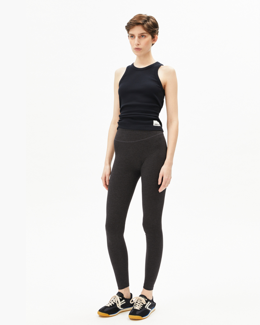 Leggings FARIBAA - steel melange