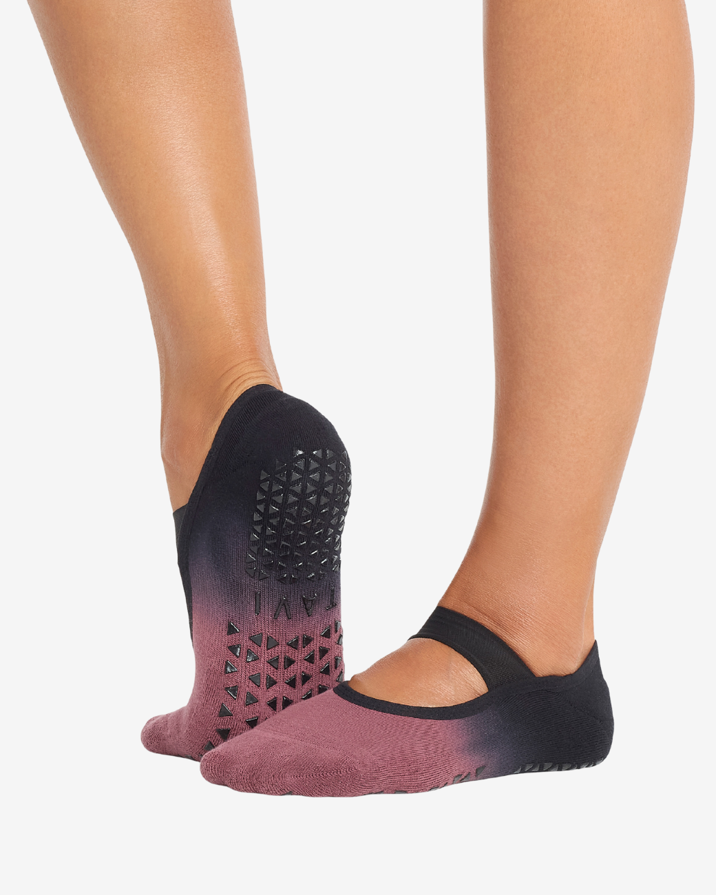 Pilates Socken Grip Lola - Wine