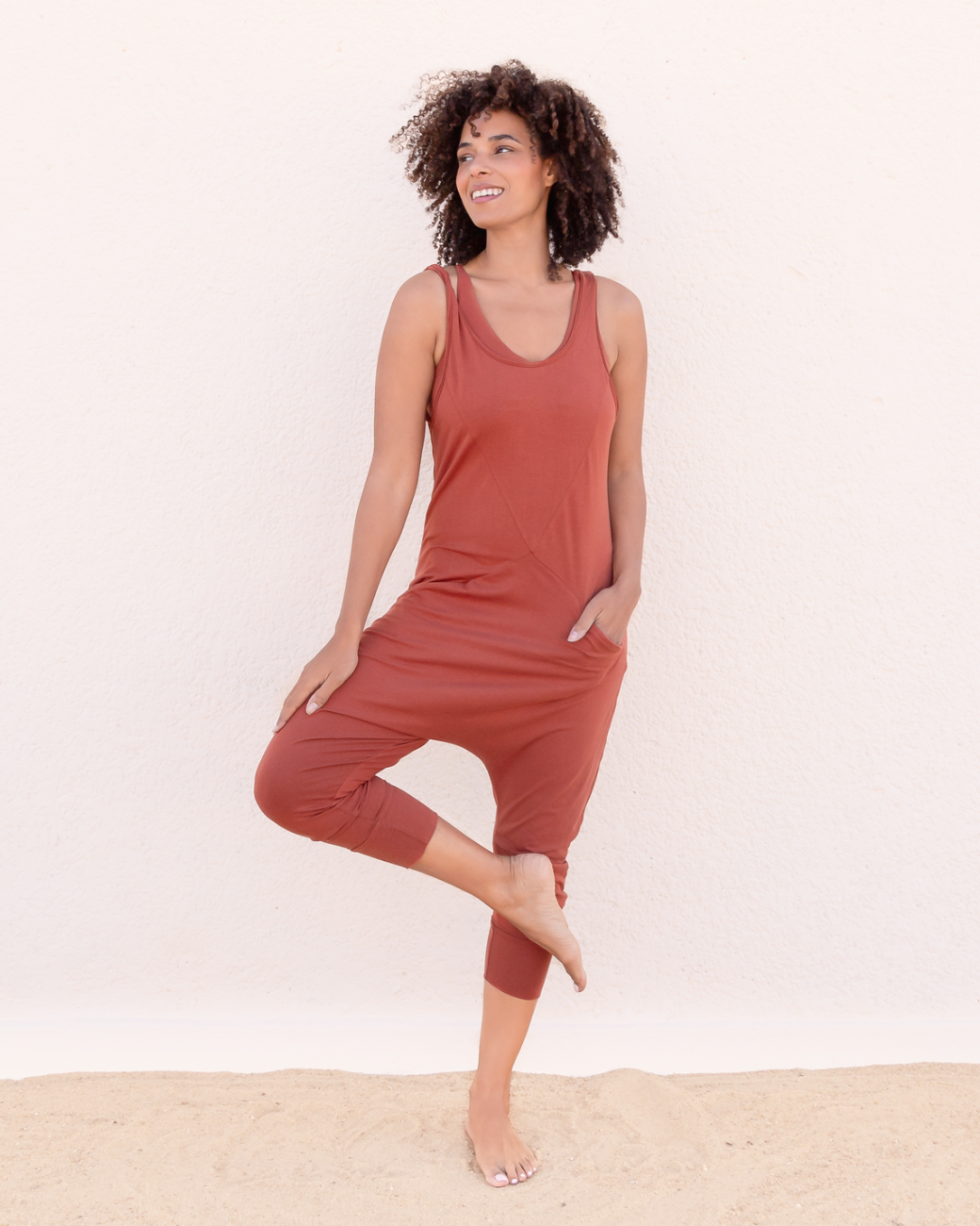 Jumpsuit Tori - Cinnamon