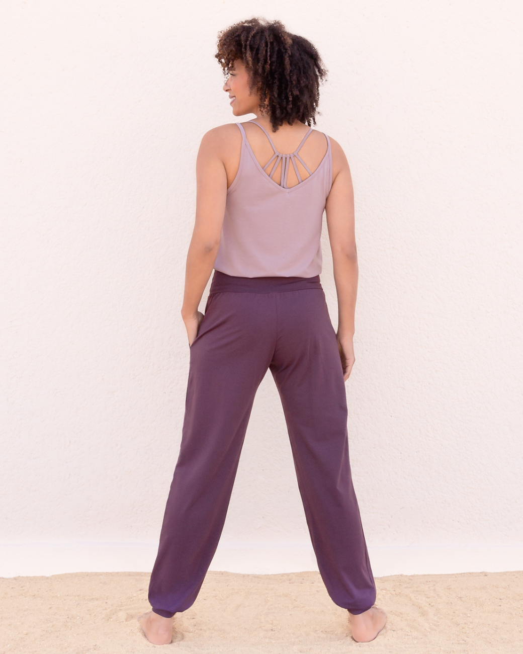 Yogahose Joelle - Plum