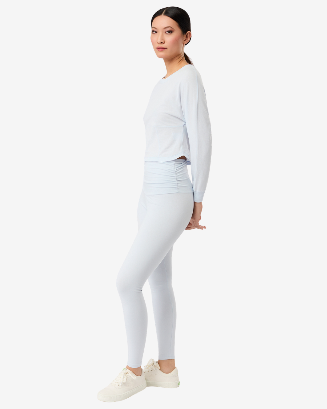 Pilates Leggings - Baby Blue