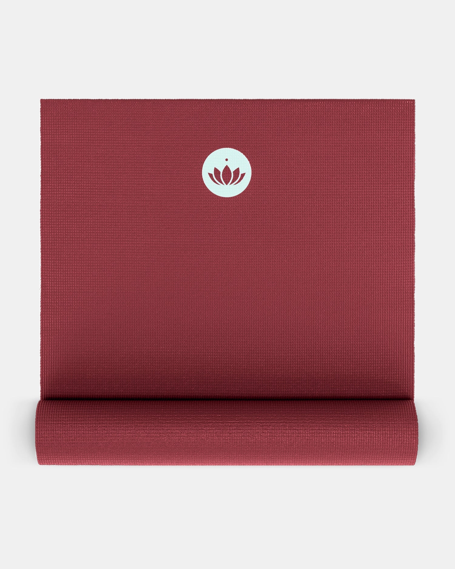 Bordeaux - Yogamatte Mudra Studio top aufgerollt | Lotuscrafts