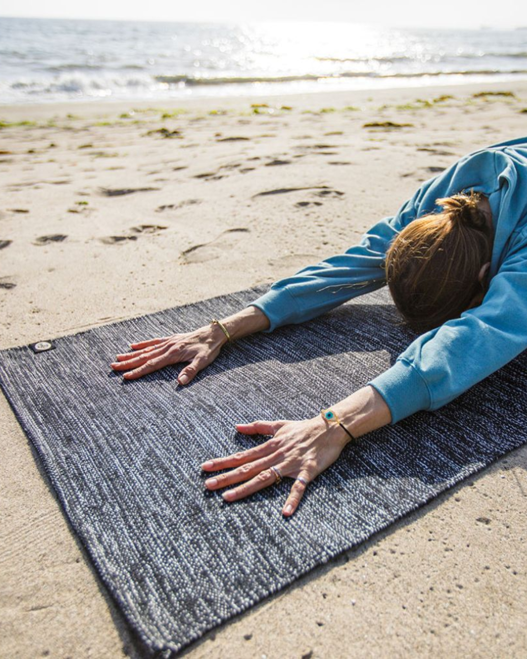 Yoga Teppich Shala - Black Heather