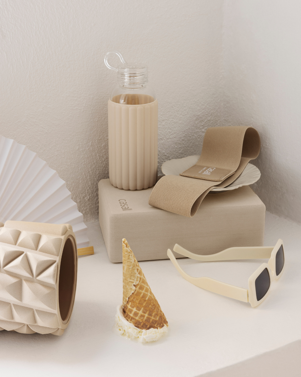 Resistance Bands 2-pack - Light Cashmere