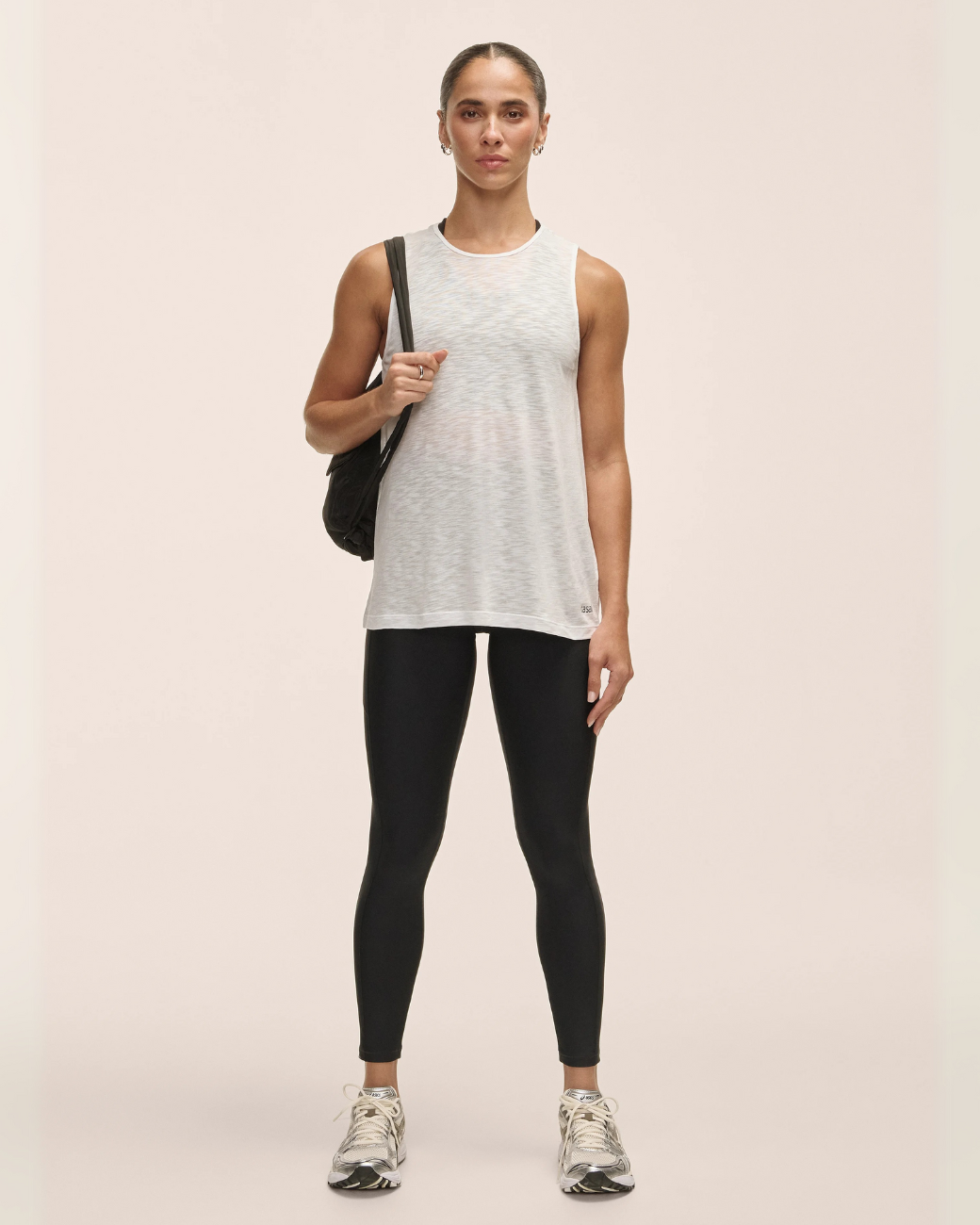 Tank Top Soft Texture - White