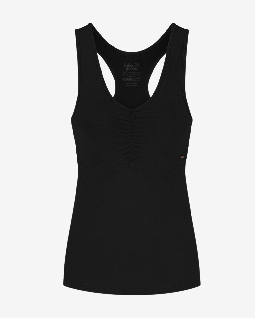 Anjea Yoga Sport Top - Onyx Black