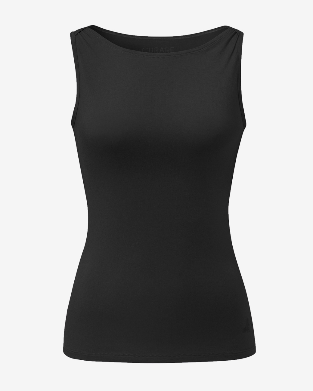 Boat Neck Top - Black