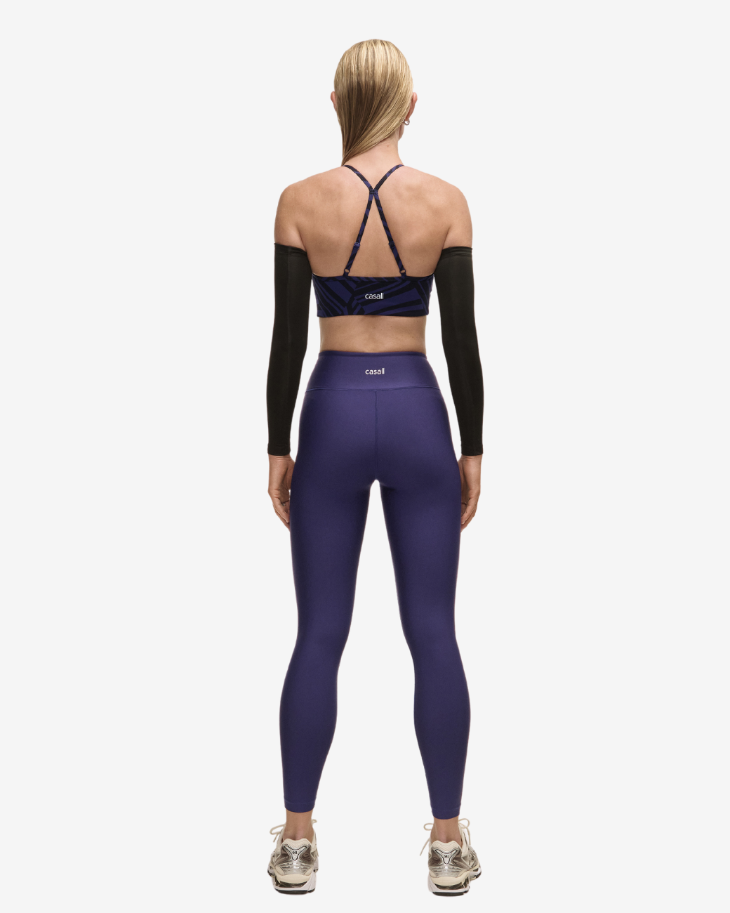 Leggings Overlap HW - Purple Eclipse