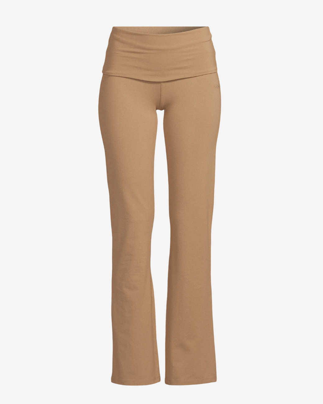 Sublime Folded Flare Pants Light Khaki