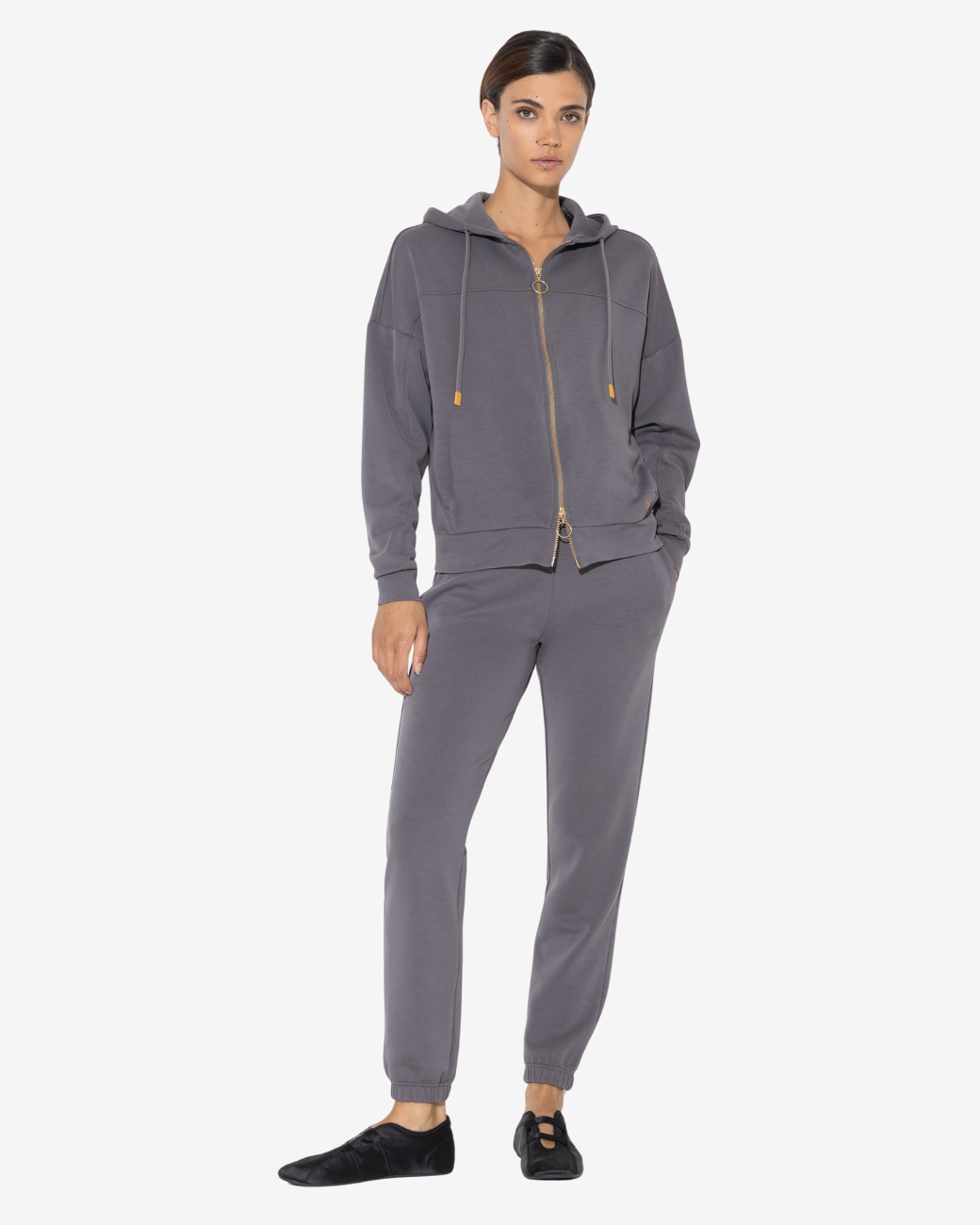 Kaputzenjacke Serious Grey