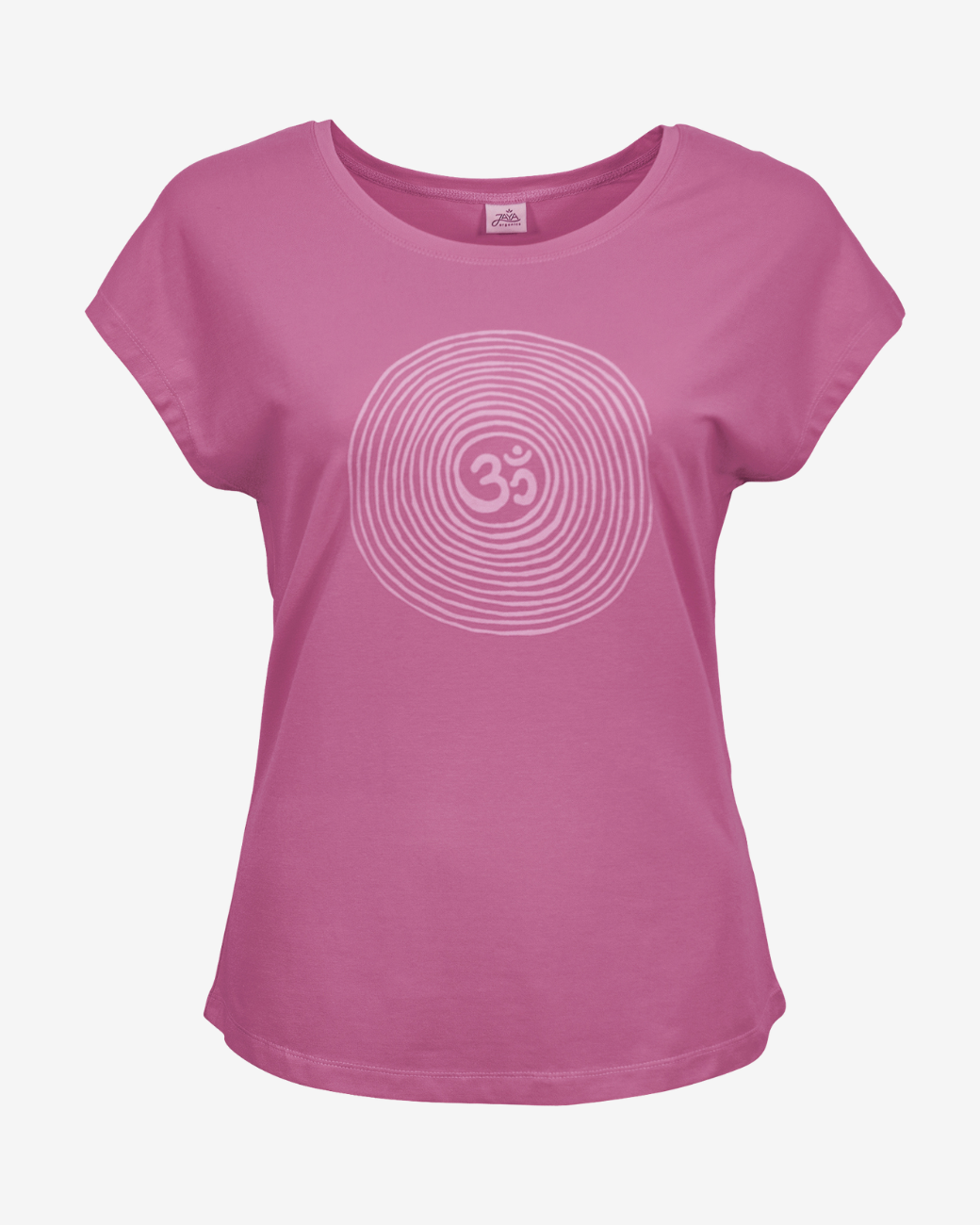 T-Shirt Om Tencel - Mauve