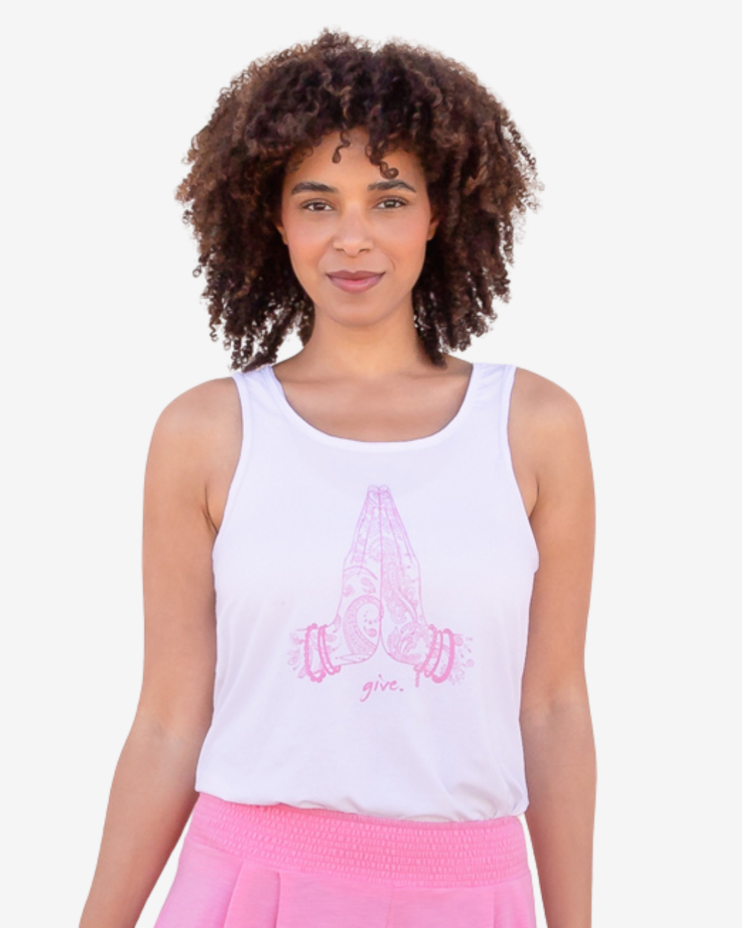 Top Alaska Give - White