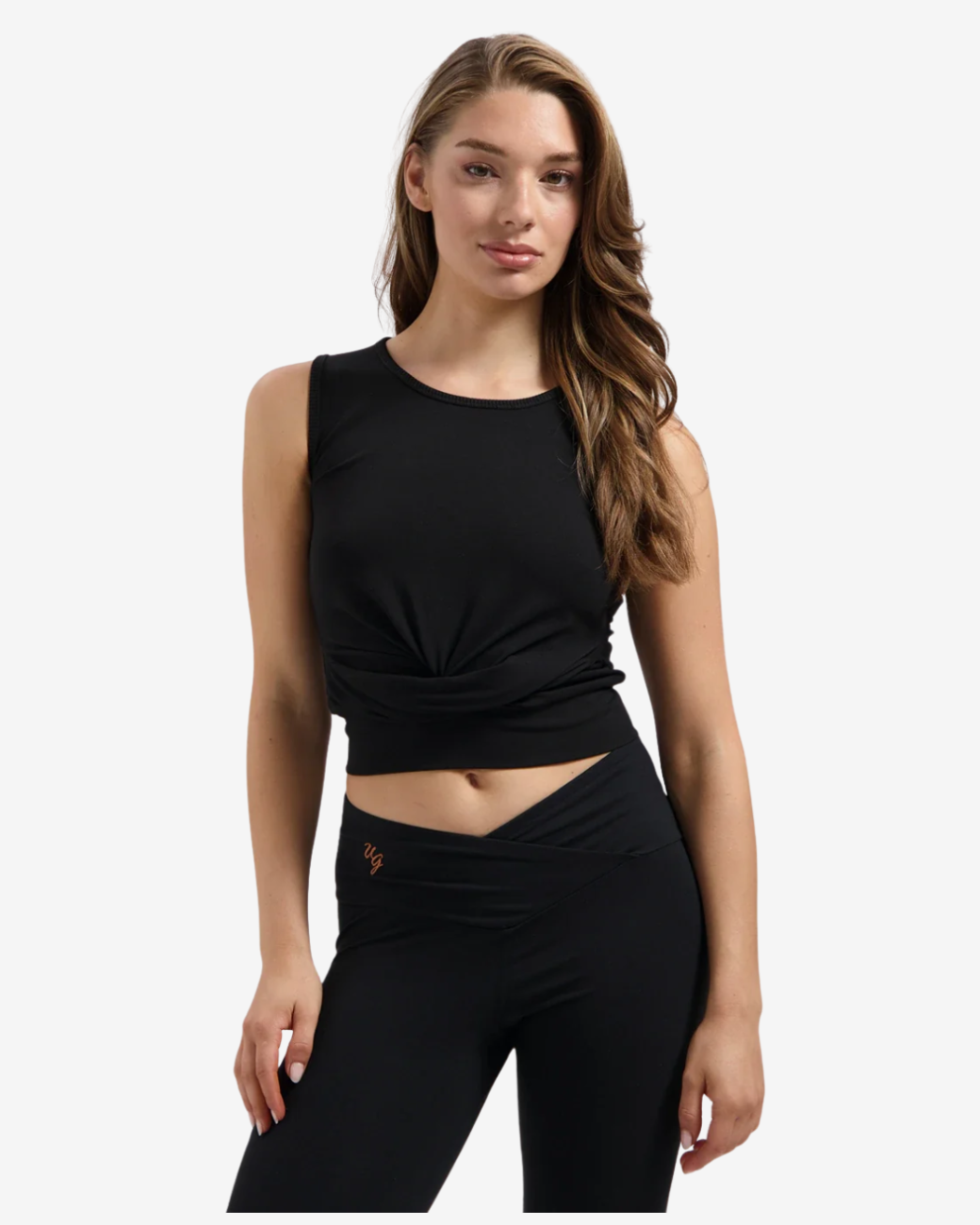 Verya Knot Tank Onyx Black