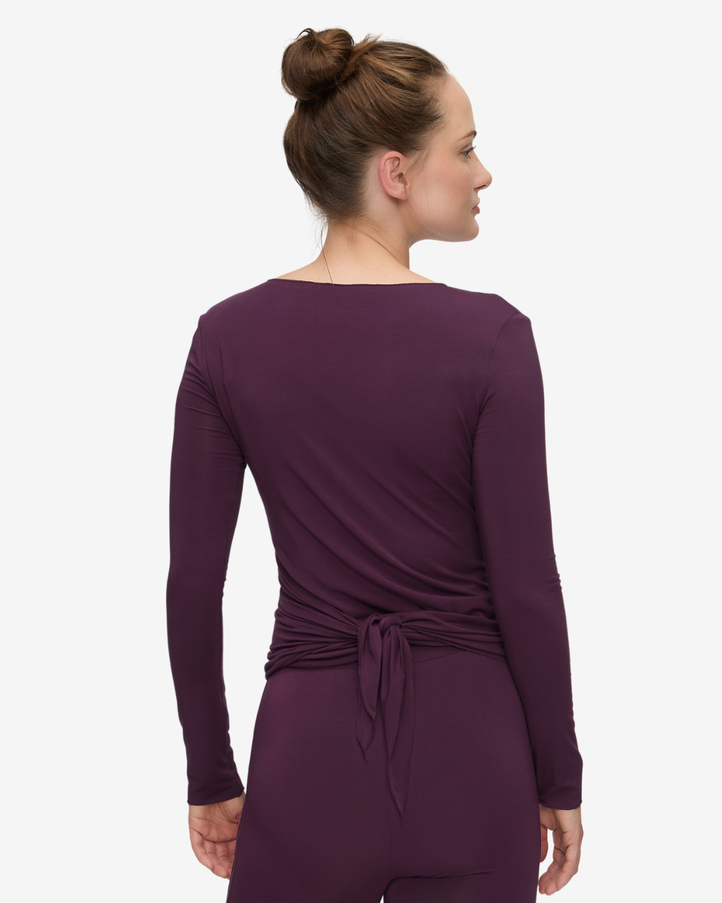 Wickeljacke - Dark Plum