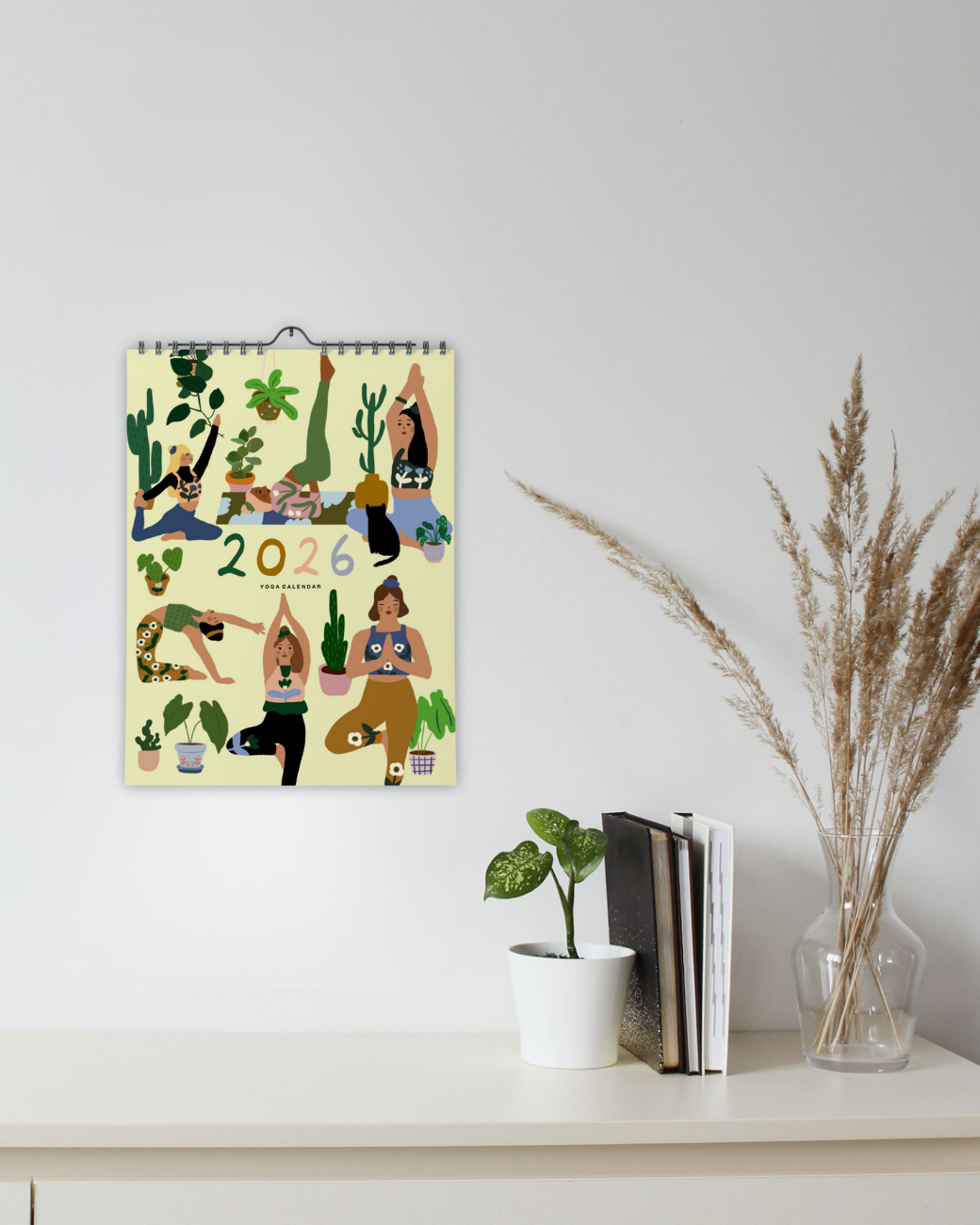 Yoga Wandkalender 2026 | greenyogashop