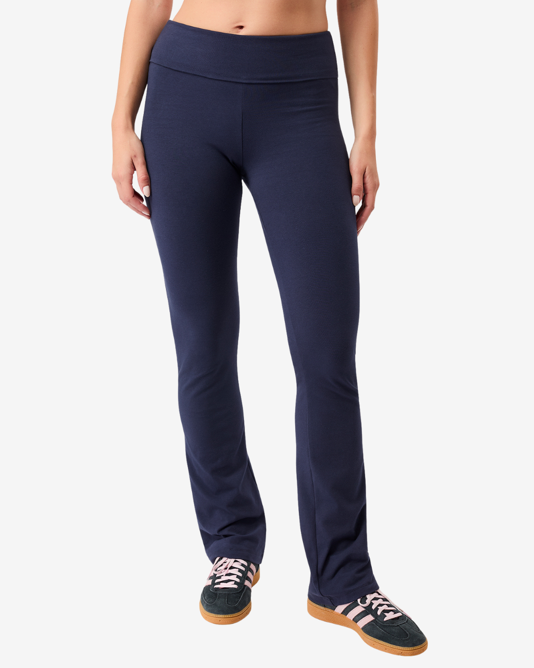 Yogahose Classic Rolldown - Night Sky