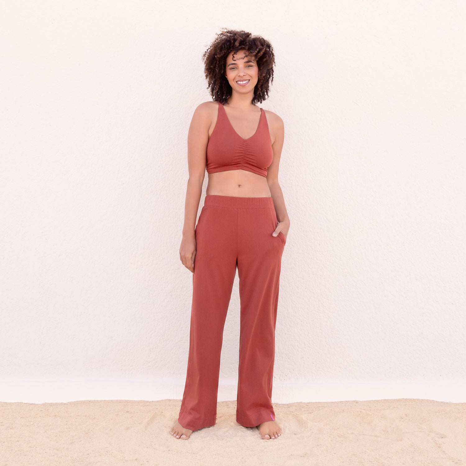 Yogahose Kairo - Cinnamon