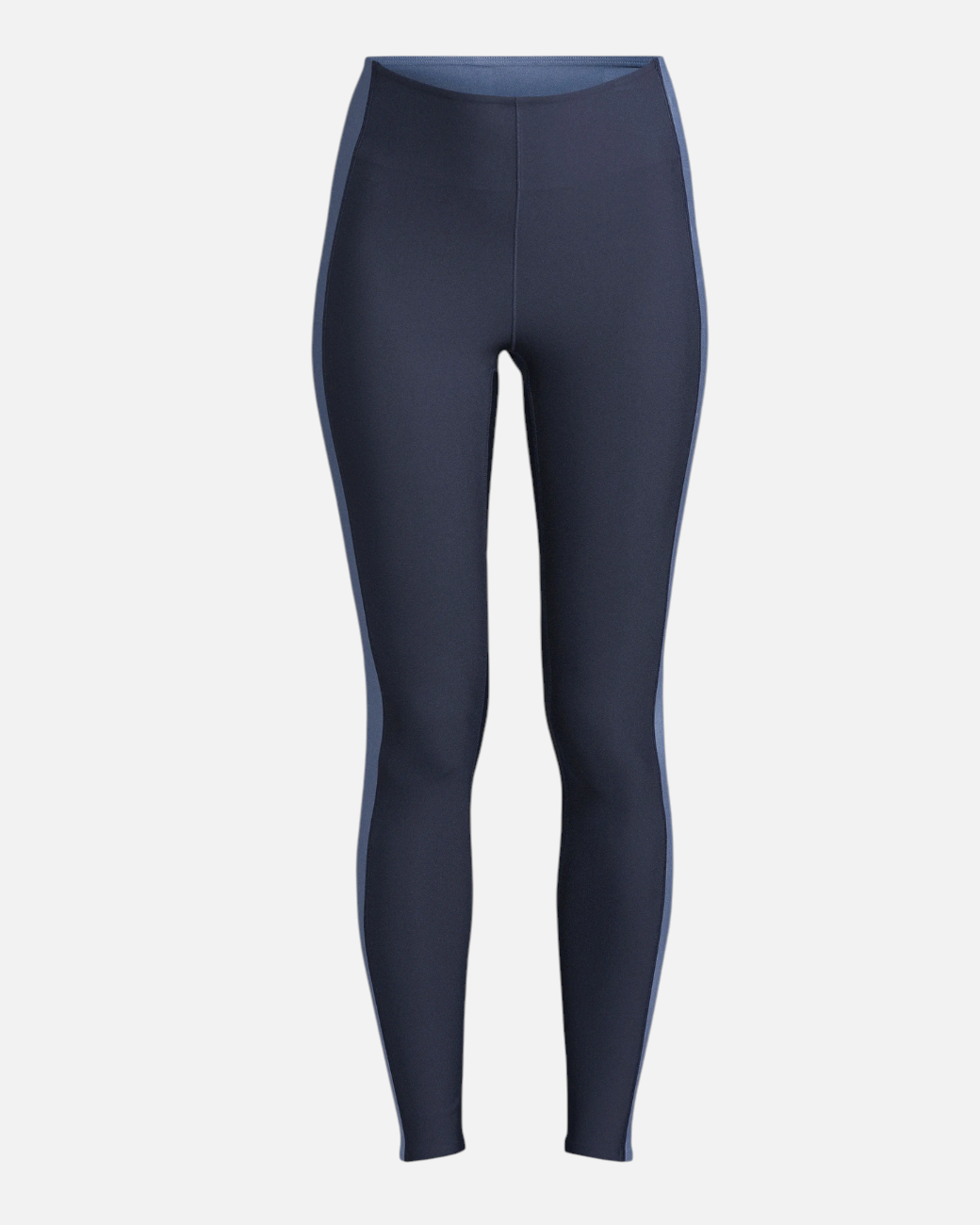 Shaped Block High Waist Leggings - Core Blue