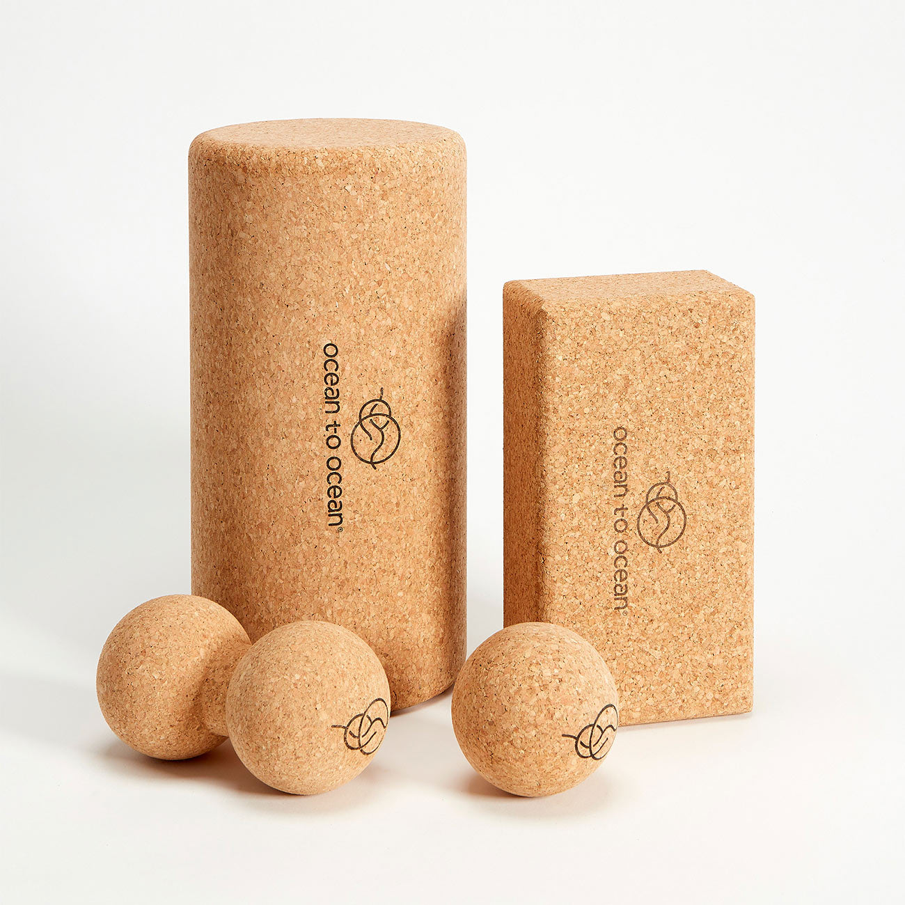 Ocean to Ocean Peanut Faszienball aus Kork - Large