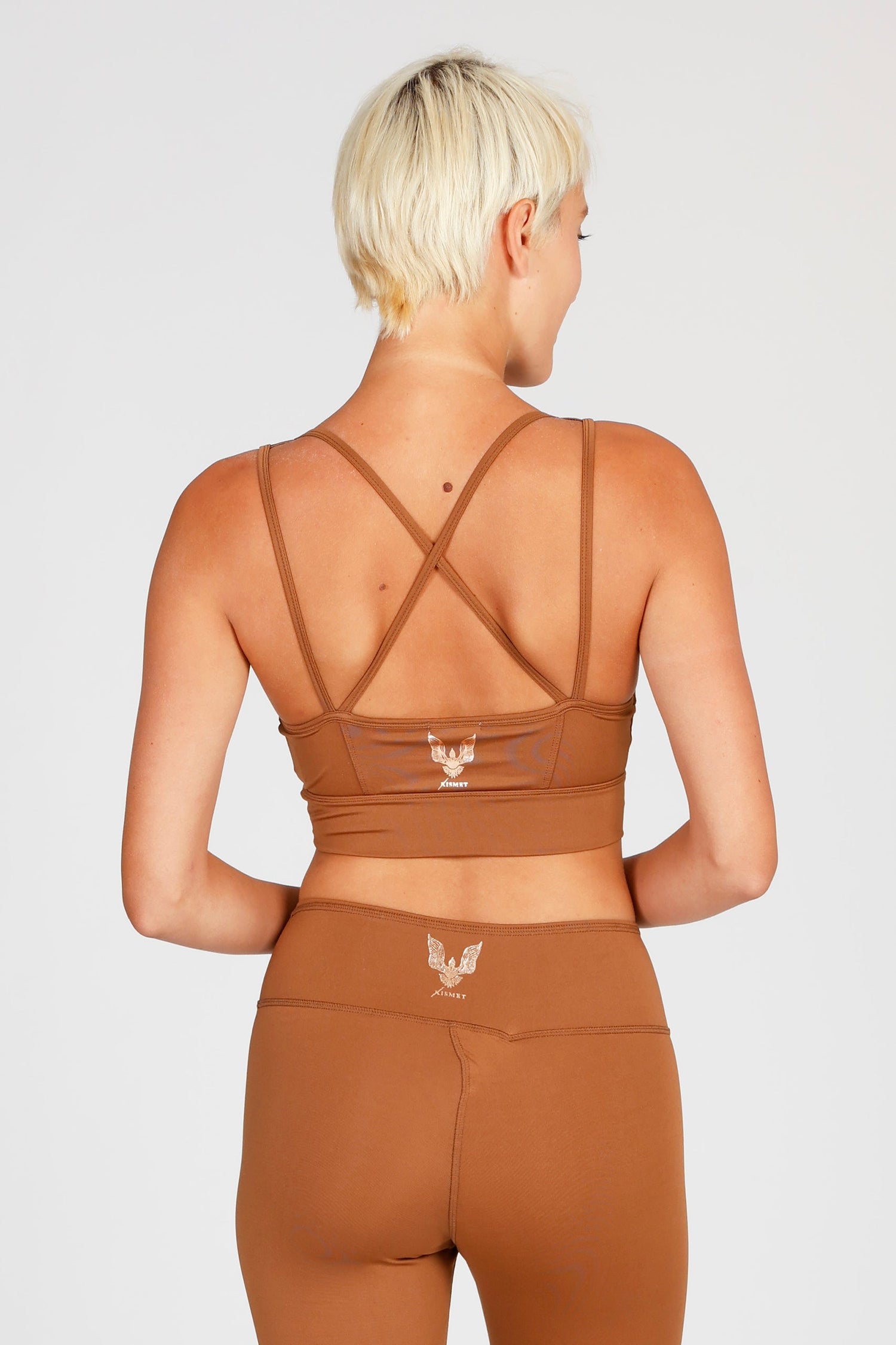Yoga Bra Top Rami - Brown