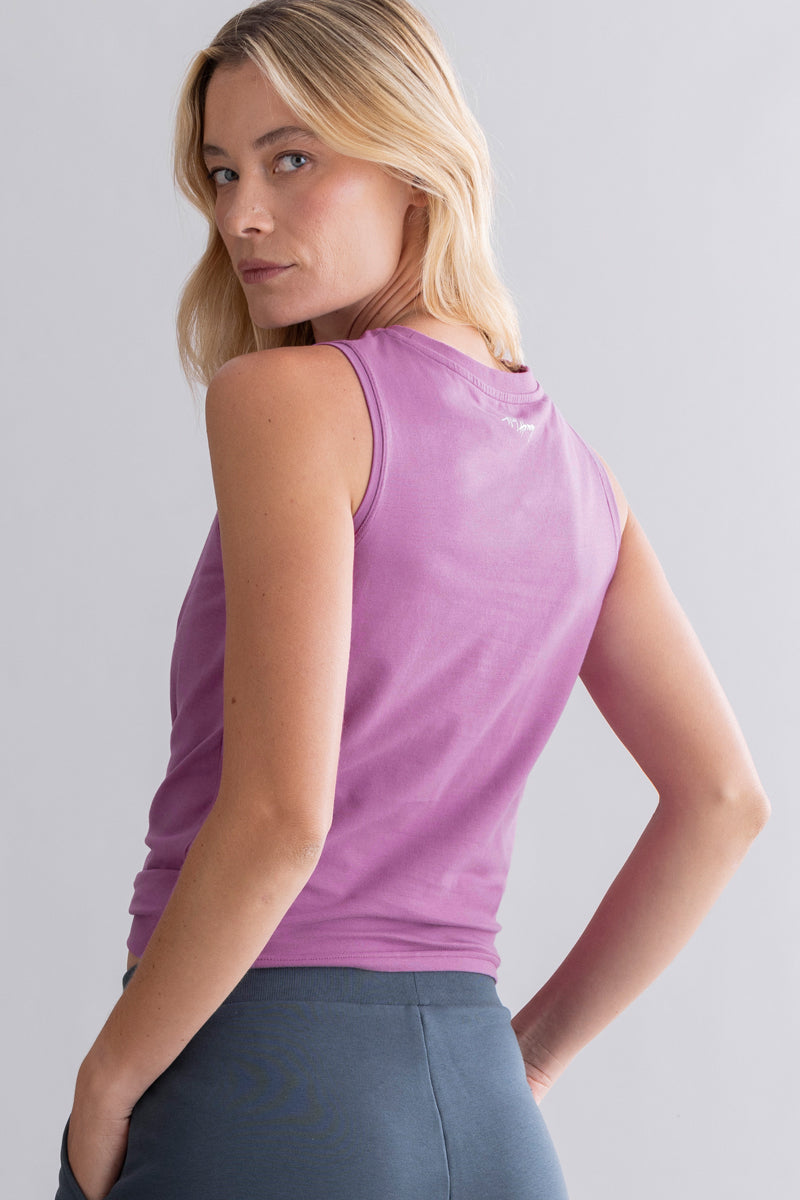 Cropped Top Striking - Purple