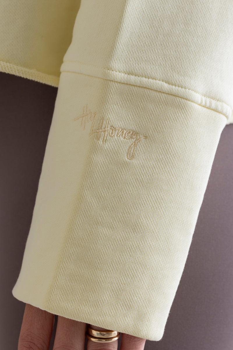 Open Edge Sweater Yellow