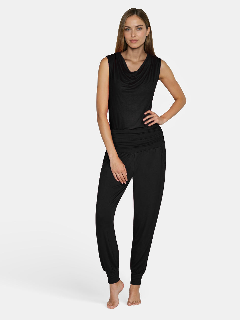 Long Yogapants Flow - Black