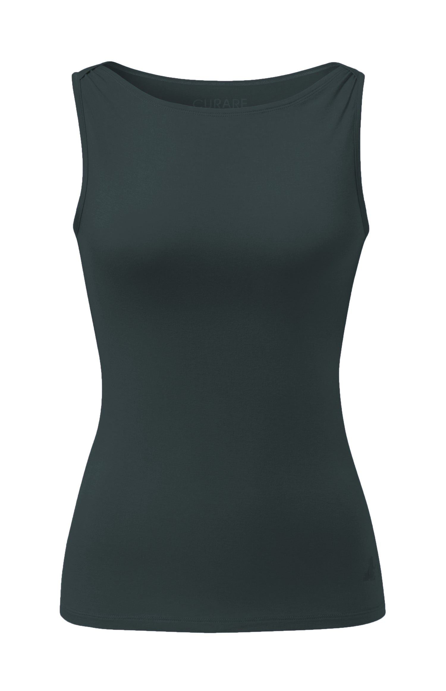Boat Neck Top - Dark Forest