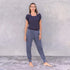 Jaya Organics Hose Naya - Bluegrey   
