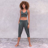 Jaya Organics 3/4 Yogahose Nidhi - Forest   