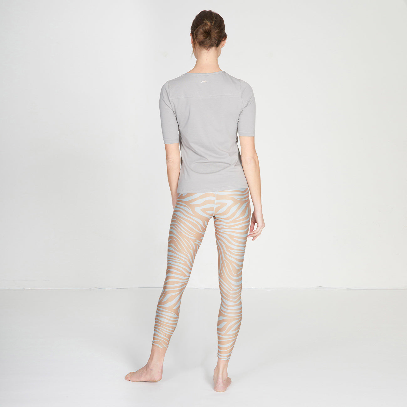 Leggings Lux light - Stone Sand Zebra