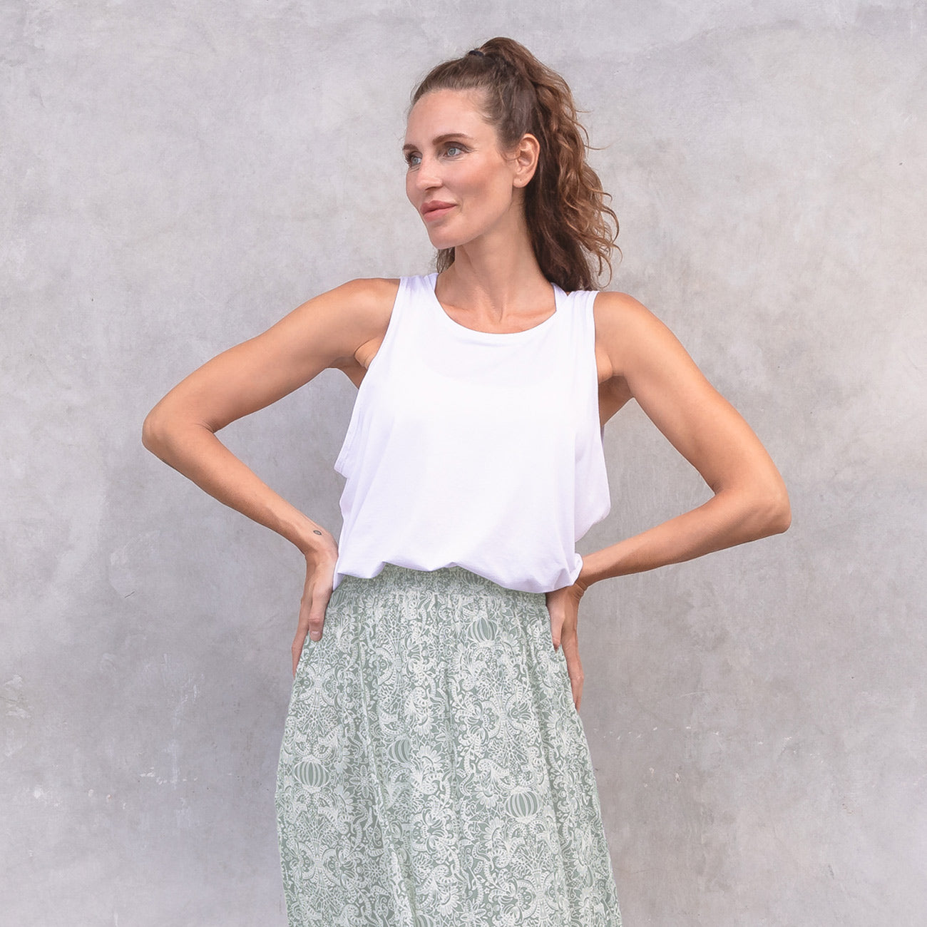 Top Madita - White