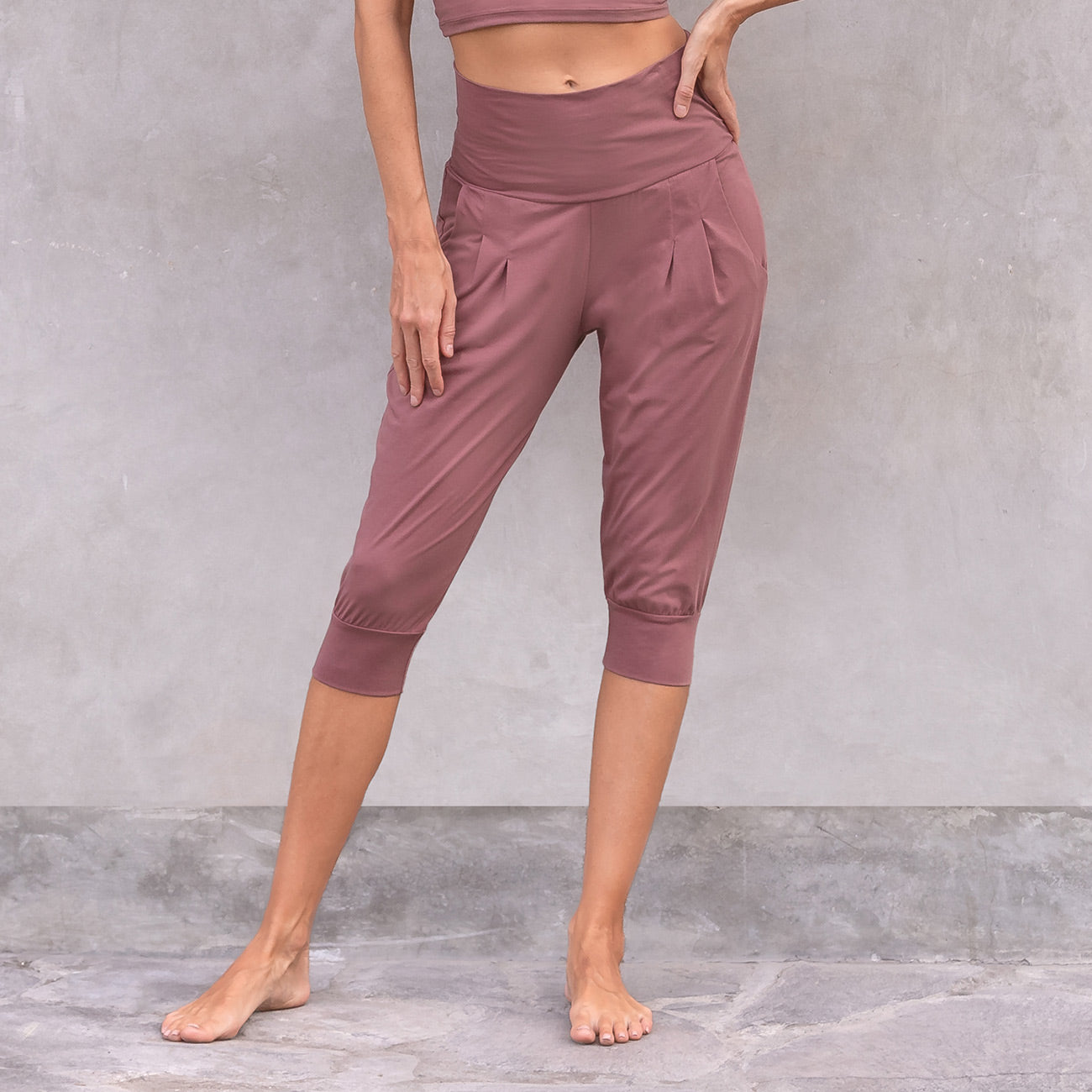 3/4 Pants Nidhi - Rose Taupe