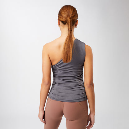 One Shoulder Top - Thunder