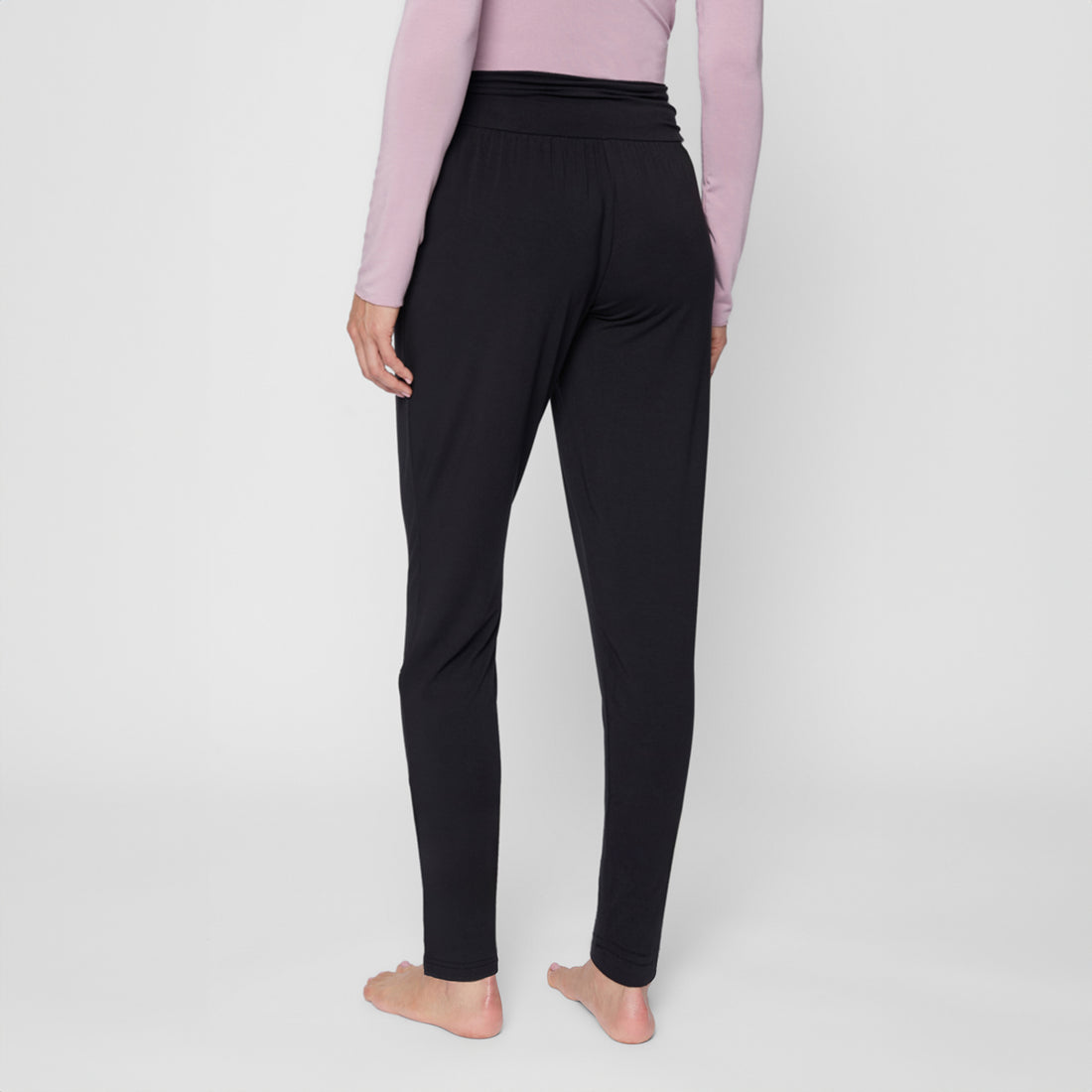 Lockere Hose Roll Down - Black