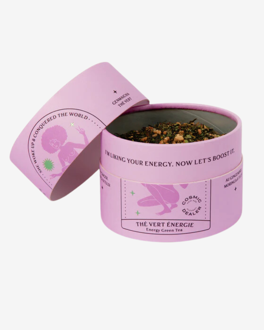 Korn- und Kräutertee Energy - Genmaicha Ingwer & Tulsi