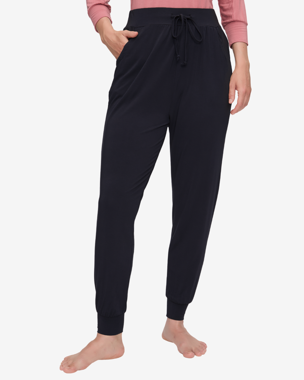 Long Loose Flow Pants - Black