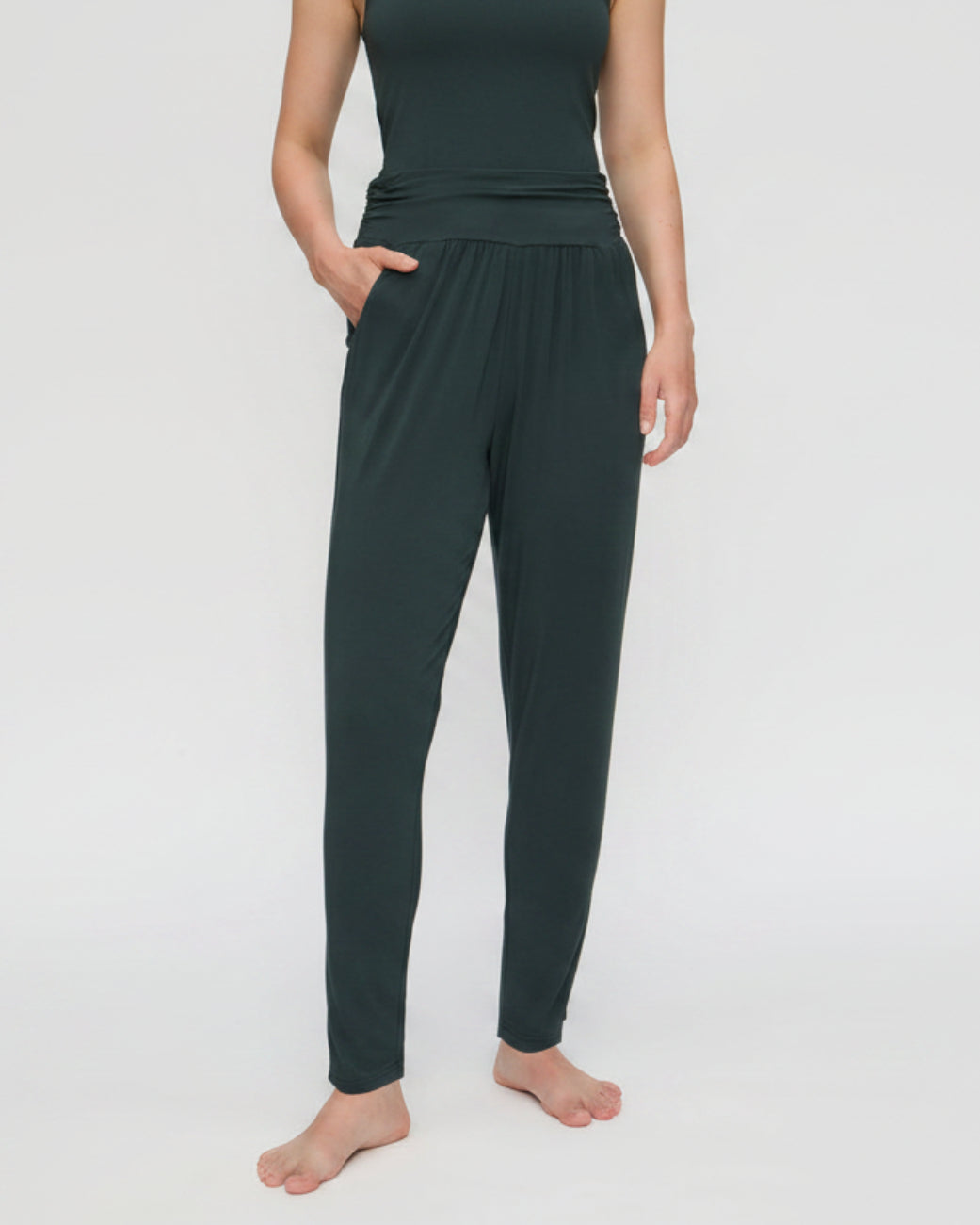 Long Pants Relaxed - Dark Forest